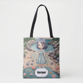 Beachcomber's Bliss gepersonaliseerd Tote Bag