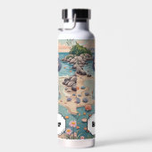 Beachcomber's Bliss gepersonaliseerd Waterfles (Rechts)