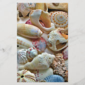 Beachcombers Seashell 5x8 Custom Wedding Program (Achterkant)