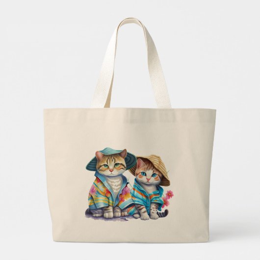 Beachcombi Grote Tote Bag (Achterkant)