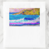 beachcombi is een goede therapie rechthoekige sticker (Tas)