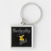 Beachcombing Chick #4 Sleutelhanger (Voorkant)