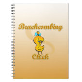 Beachcombing Chick Notitieboek (Voorkant)