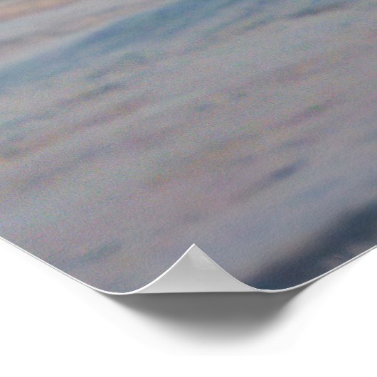 Beachcombing Heron Poster (Hoek)