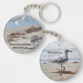 Beachcombing Seagull, persoonlijk Sleutelhanger