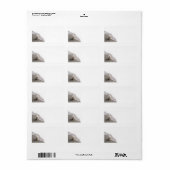 Beachcombing Website Fotobriefpapier Etiket (Full Sheet)