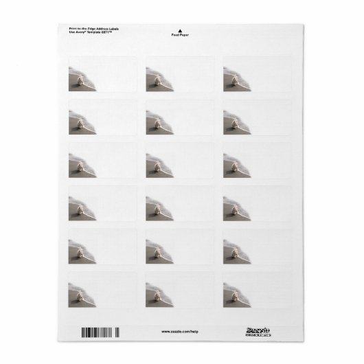 Beachcombing Website Fotobriefpapier Etiket (Full Sheet)