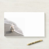 Beachcombing Westie Foto 10x6 Post-it Notities Post-it® Notes (Op bureau)