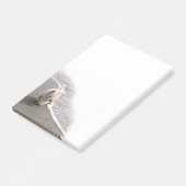 Beachcombing Westie Foto Post-It Notes (Schuin)