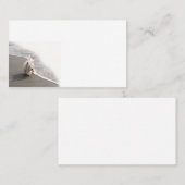 Beachcombing Westie Foto Visitekaartjes (Voorkant / Achterkant)