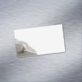 Beachcombing Westie Foto Visitekaartjes Magnetisch Visitekaartje (Voorbeeld)