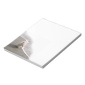 Beachcombing Westie-fotoblok Notitieblok (Linkerzijde)