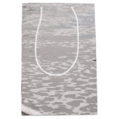 Beachcombing Westie Photo Gift Bag Medium Cadeauzakje (Voorkant)