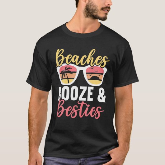 Beaches Booze T-shirt (Voorkant)