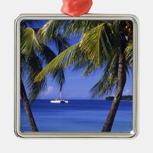 Beaches in Negril, Jamaica Metalen Ornament (Voorkant)