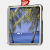 Beaches in Negril, Jamaica Metalen Ornament (Links)