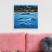 Beaches Park Breakwall 4 Canvas Afdruk (Insitu (Woonkamer))