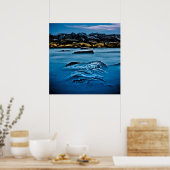 Beaches Park Breakwall 4 Poster (Keuken)