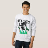 BEACHES VERLIES ME Funny Mannen T-Shirts (Voorkant volledig)