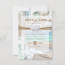 Beachfront Wedding - Sla de datum op