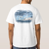 Beachhouse en Pelicans Path Shirt (Achterkant)