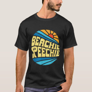 Beachie Speechie Logopedie Strand Retro Zomer T-shirt