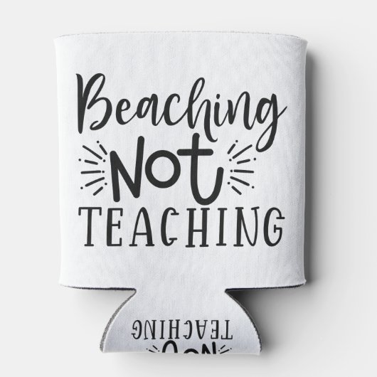 Beaching Not Teaching Blikjeskoeler (Achterkant)