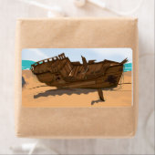 Beaching Shipwreck Etiket (Insitu)