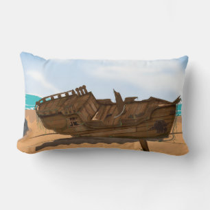 Beaching Shipwreck Kussen