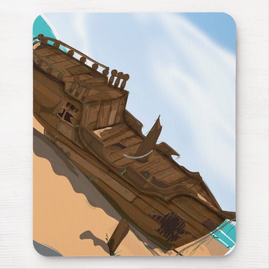Beaching Shipwreck Muismat (Voorkant)