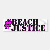 #Beachjustice pride sticker (Voorkant)