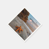 Beachlife Birthday Paper Napkins Servet (Hoek)
