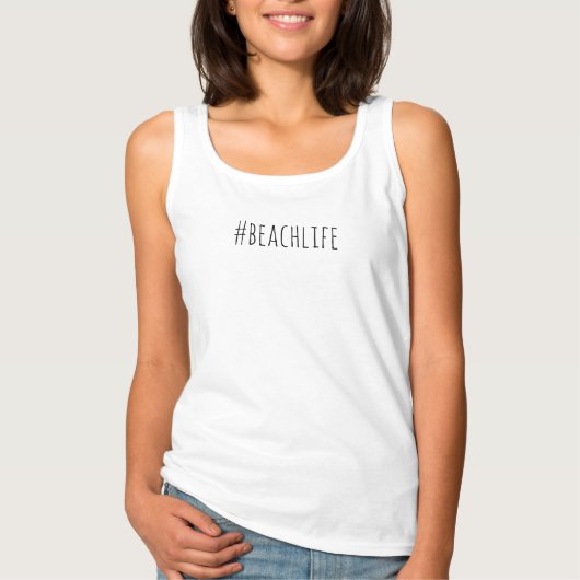 #BeachLife - Summer Tank (Voorkant)