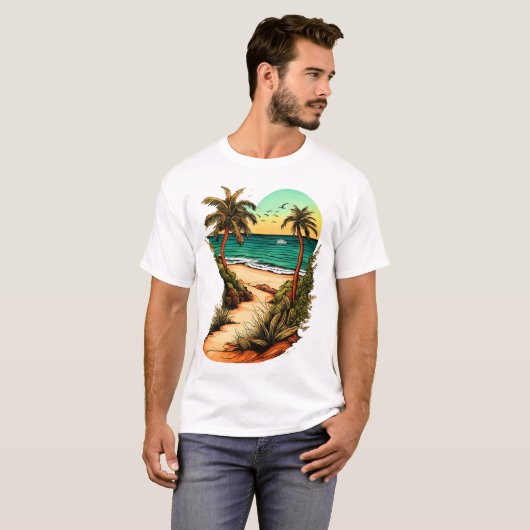 BeachLife T-shirt (Voorkant volledig)