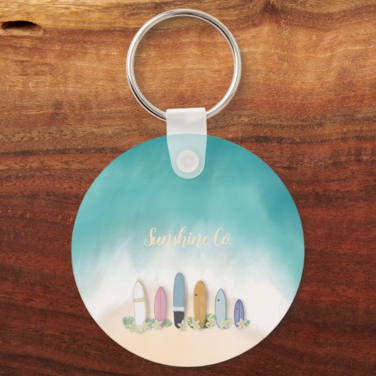 Beachly Sand en Sunshine Sleutelhanger (Voorkant)