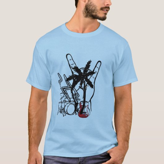 Beachn N Rock shirt (Voorkant)