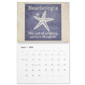 Beachologie Calendar Kalender (Mar 2026)