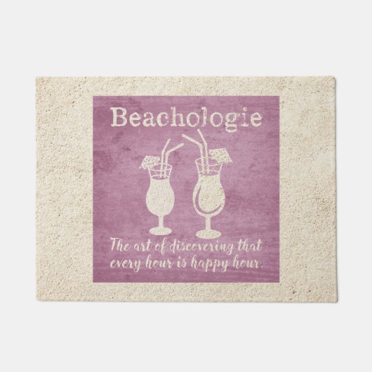 Beachologie Elk uur is een Happy Hour door Mat (Voorkant)
