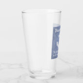 Beachologie op de glazen beker van het Cadeau (Rechts)