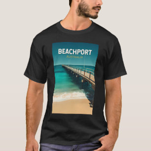 Beachport Australia Travel Art Vintage T-shirt