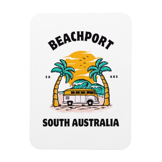 Beachport Zuid-Australië Magneet (Verticaal)