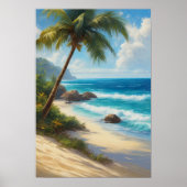 Beachside Bliss Poster (Voorkant)
