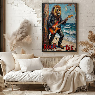 Beachside Blues: Lion's Riff Poster