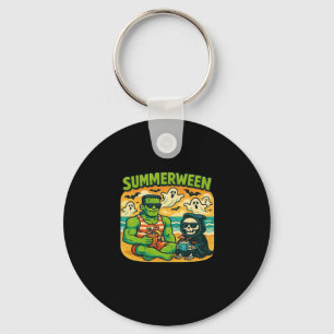 Beachside Boogeymen - Retro Summerween Vibes Class Sleutelhanger