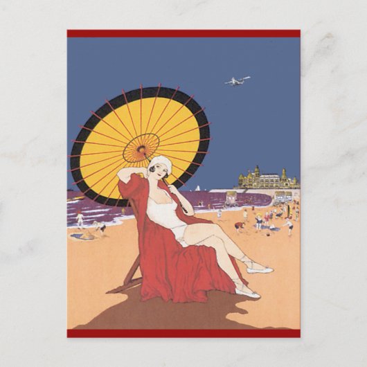 Beachside Briefkaart (Voorkant)