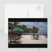 Beachside Cabana Briefkaart (Voorkant / Achterkant)