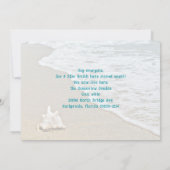 Beachside Chairs de Nieuwe Kaarten van de Aankondi (Achterkant)