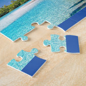 Beachside Cook Island - John 14:27 Bible Verse Legpuzzel (Zijkant)