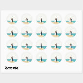 Beachside Kus Sticker (Vel)