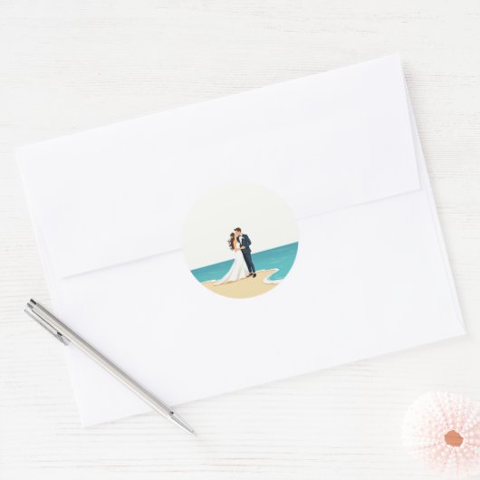 Beachside Kus Sticker (Envelop)